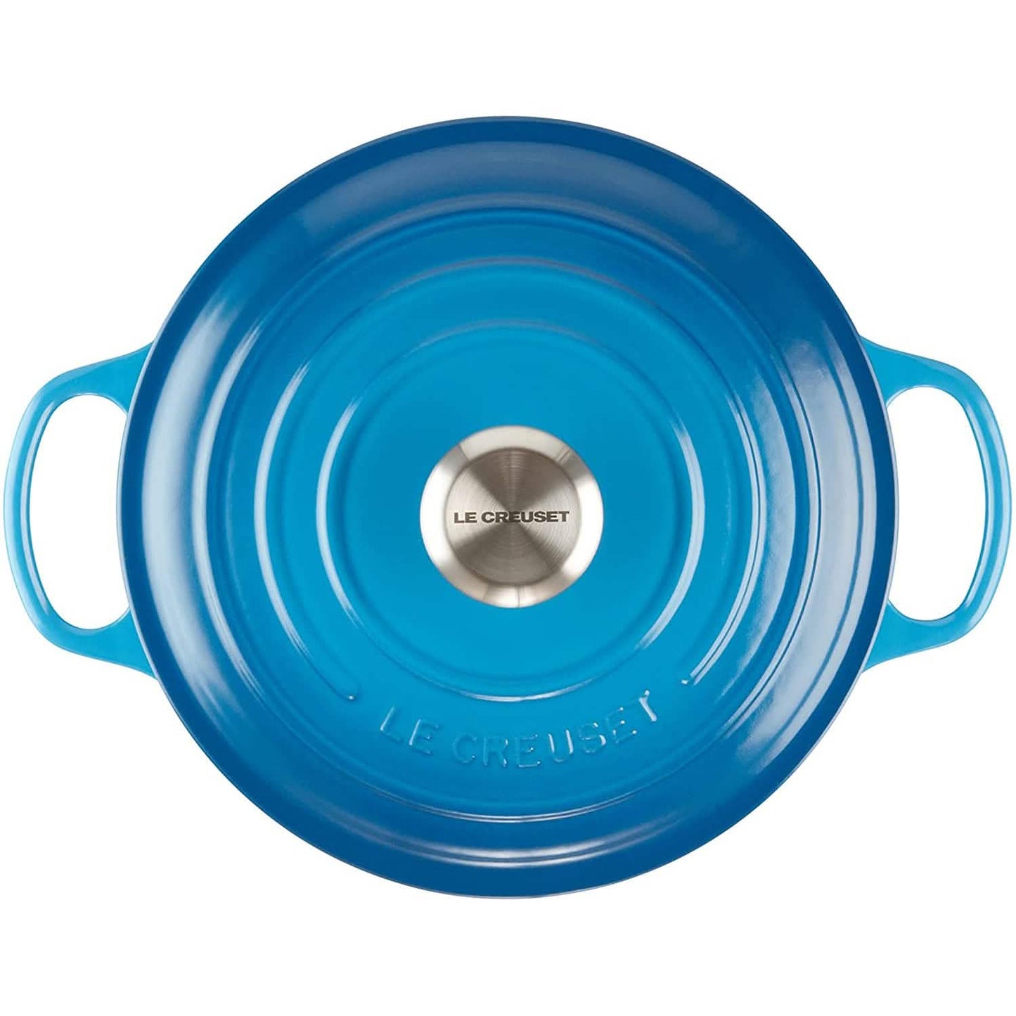 Le Creuset Enameled Cast Iron Signature Round Dutch Oven, 7.25 qt., Marseille