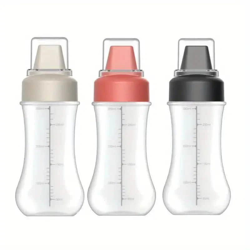 Leak Proof Refillable Condiment Container