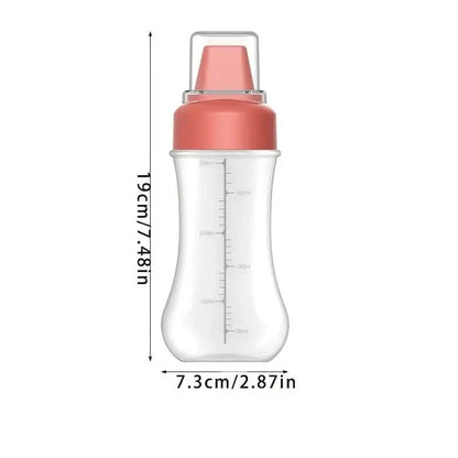 Leak Proof Refillable Condiment Container