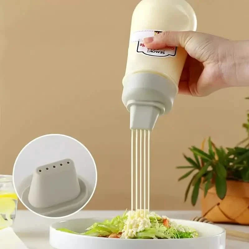 Leak Proof Refillable Condiment Container