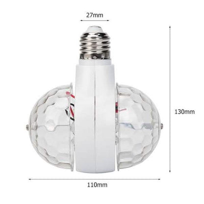 LED 6W Rotating Bulb Light