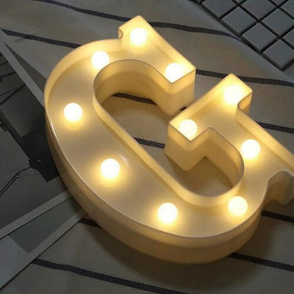 LED Alphabet Light