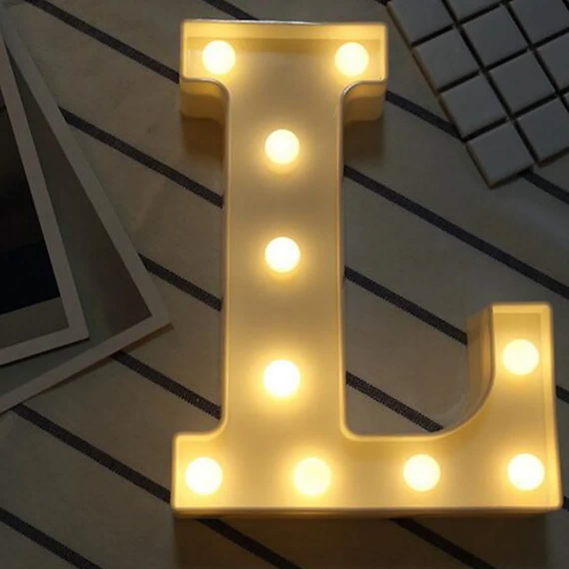 LED Alphabet Light