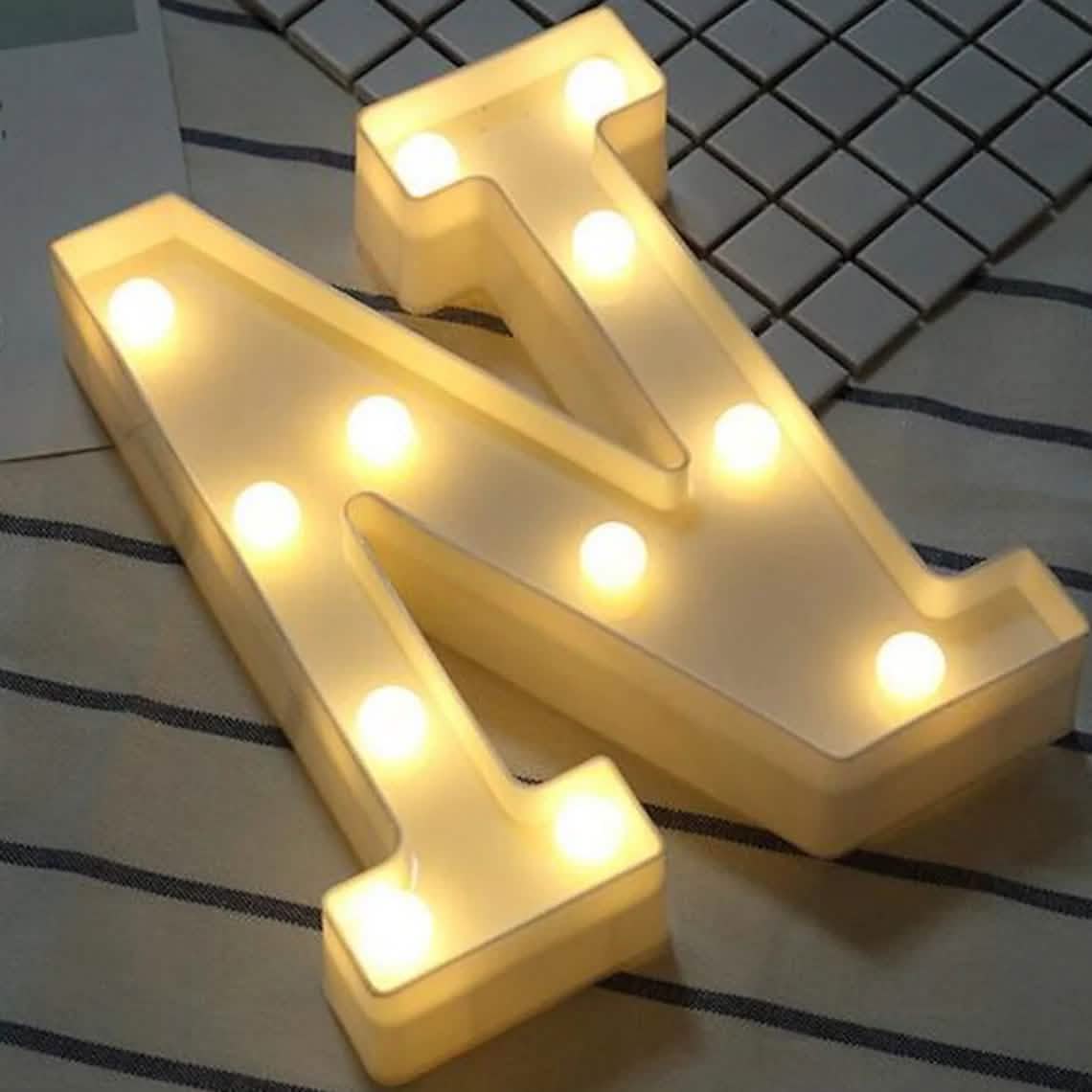 LED Alphabet Light