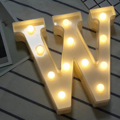 LED Alphabet Light