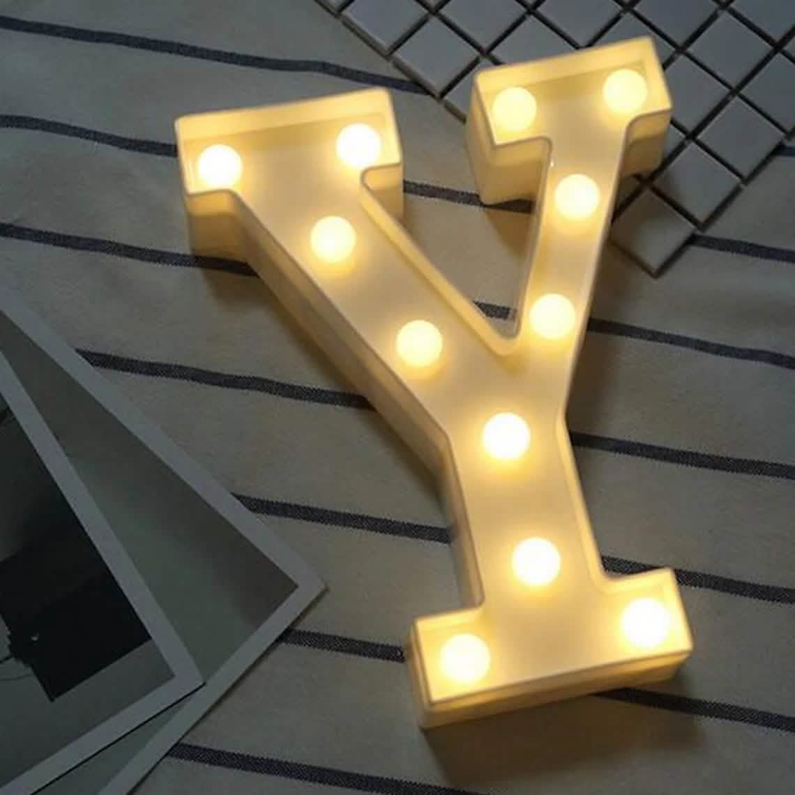 LED Alphabet Light