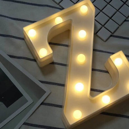 LED Alphabet Light
