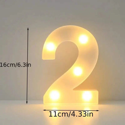 LED Alphabet Light