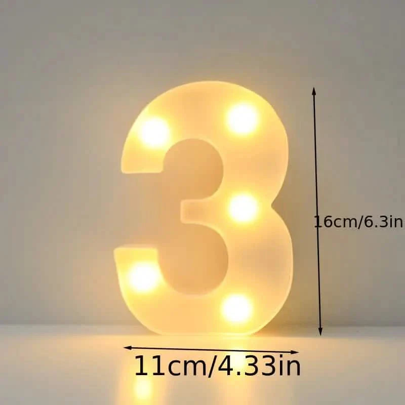 LED Alphabet Light