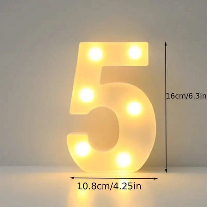 LED Alphabet Light