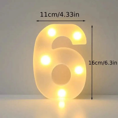 LED Alphabet Light