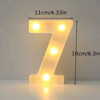 LED Alphabet Light