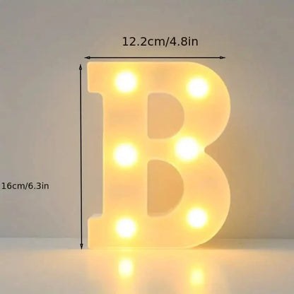 LED Alphabet Light