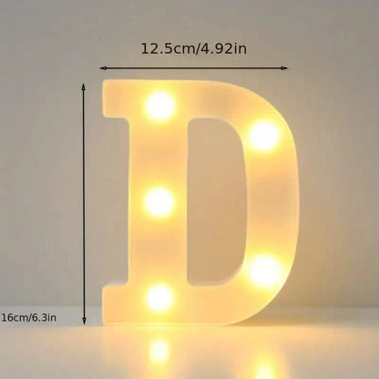 LED Alphabet Light