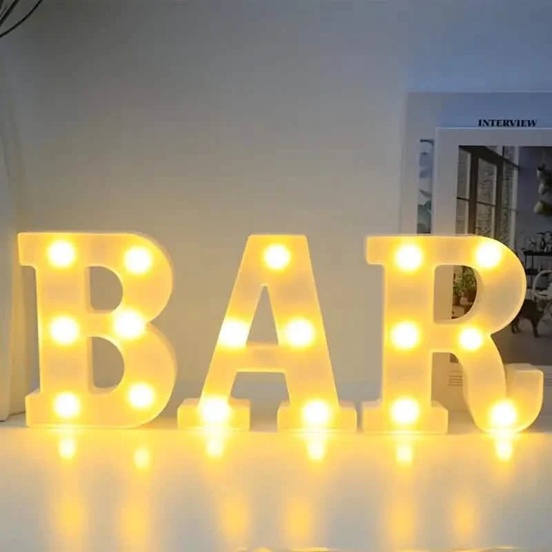 LED Alphabet Light
