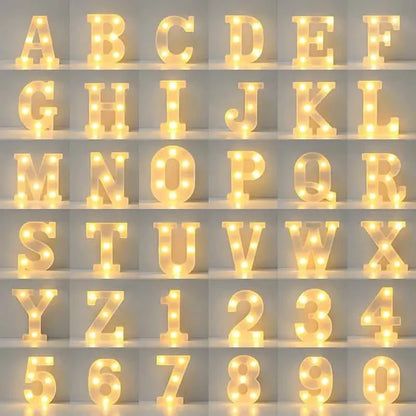 LED Alphabet Light