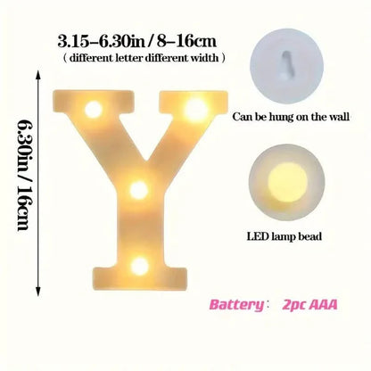 LED Alphabet Light