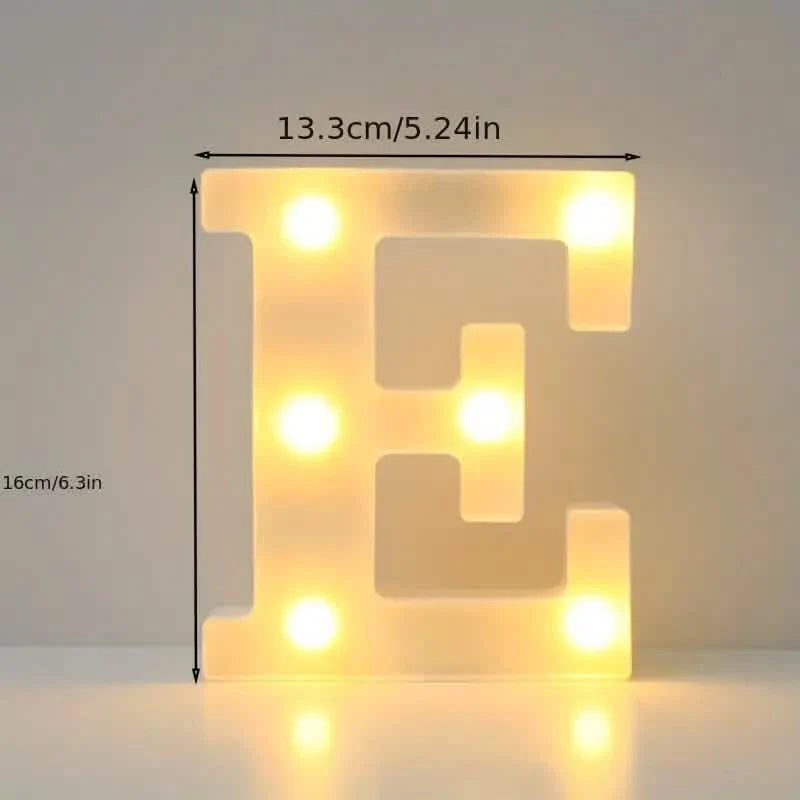 LED Alphabet Light