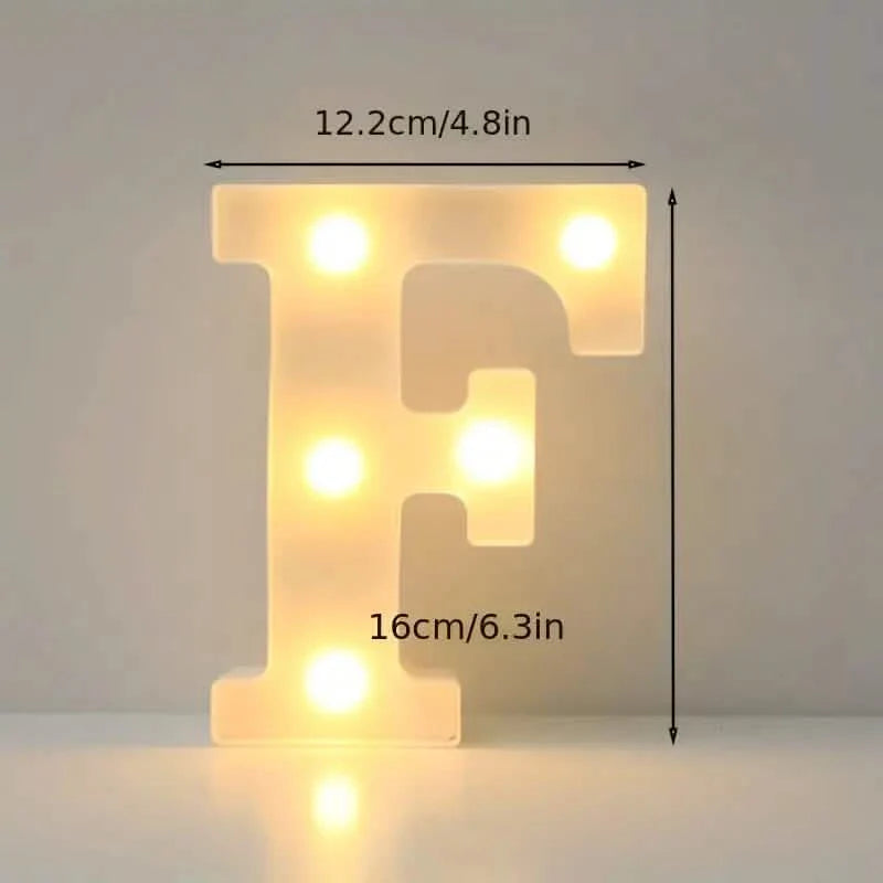 LED Alphabet Light