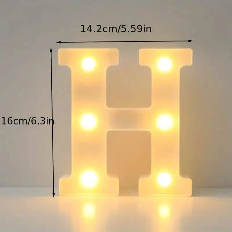 LED Alphabet Light