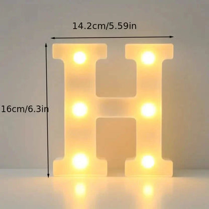 LED Alphabet Light