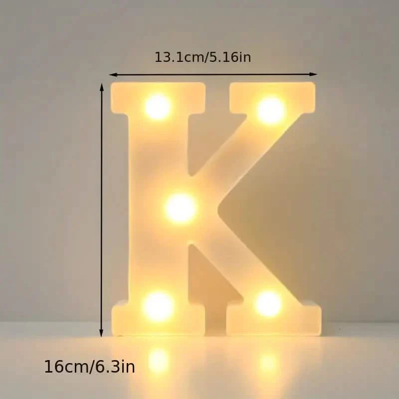 LED Alphabet Light