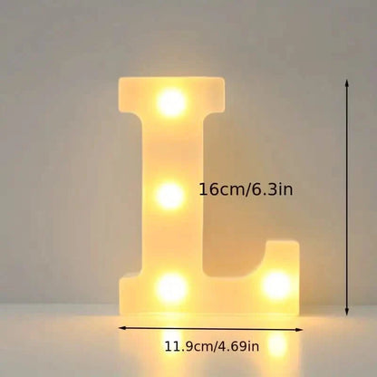 LED Alphabet Light