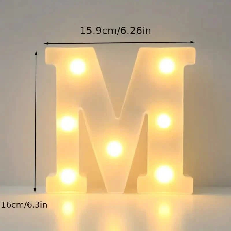 LED Alphabet Light