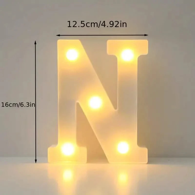 LED Alphabet Light