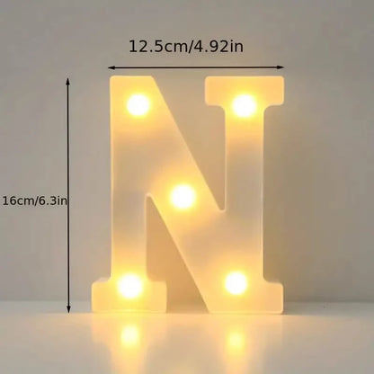 LED Alphabet Light