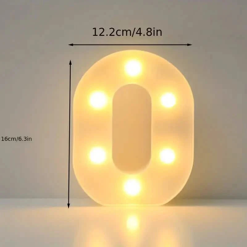 LED Alphabet Light
