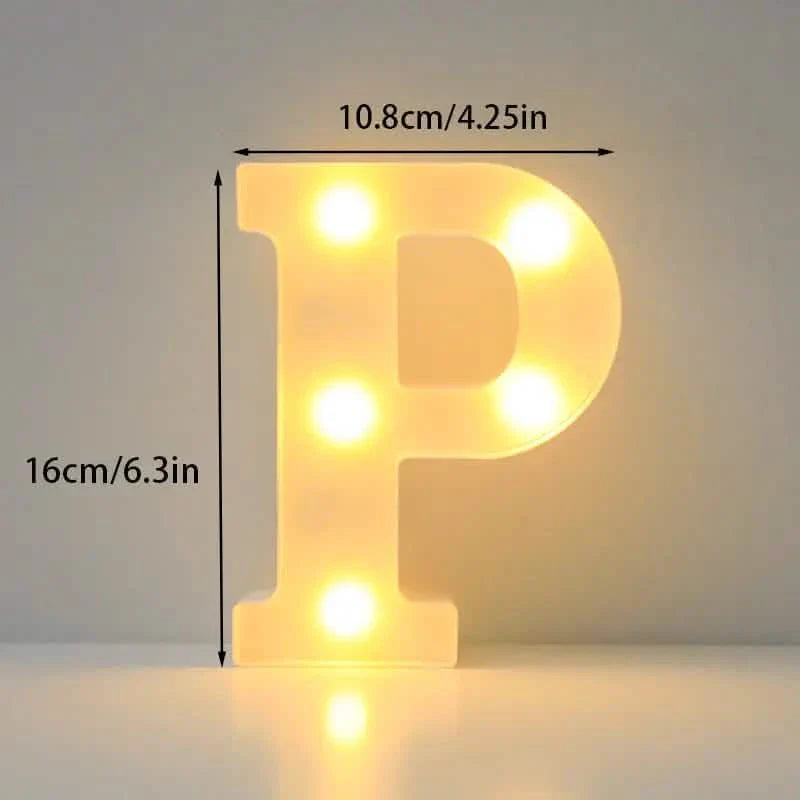 LED Alphabet Light