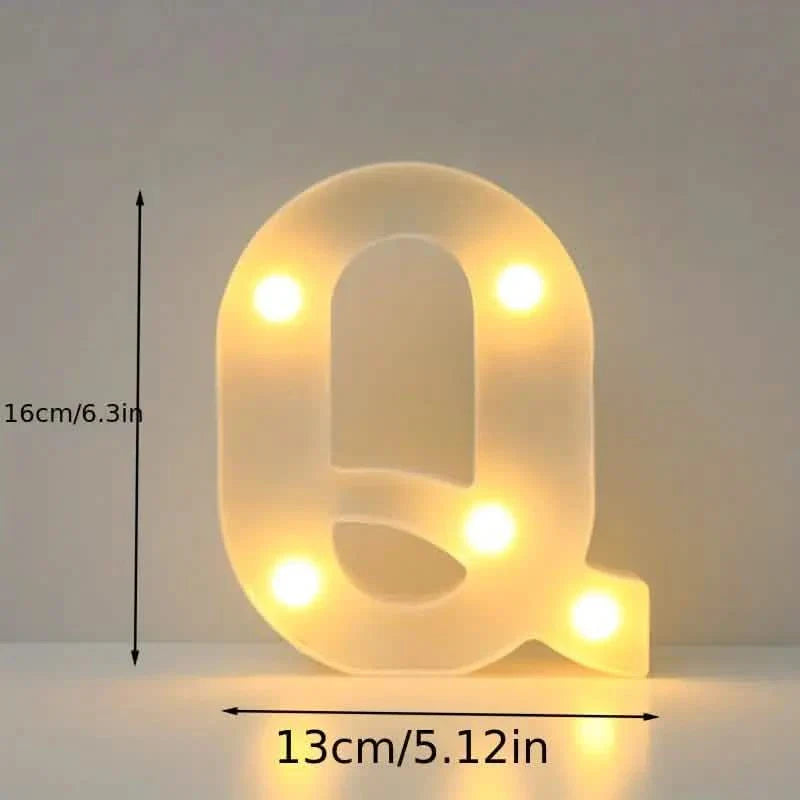 LED Alphabet Light