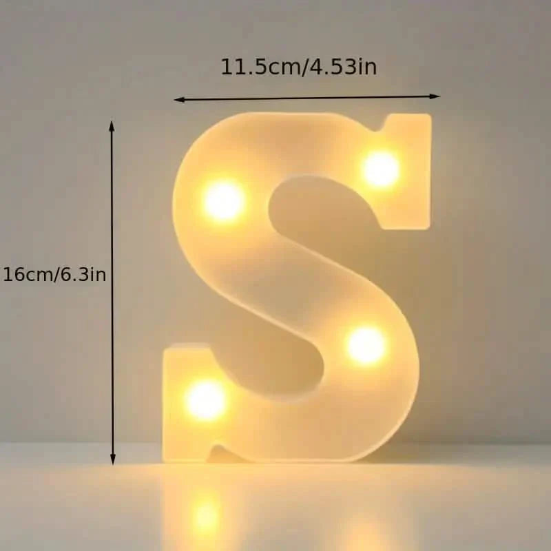 LED Alphabet Light