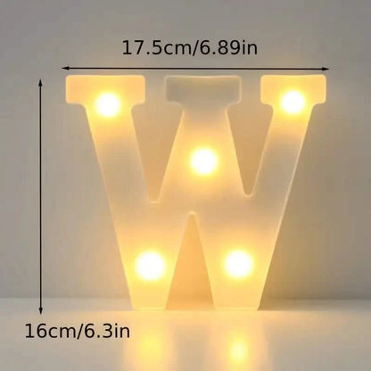 LED Alphabet Light