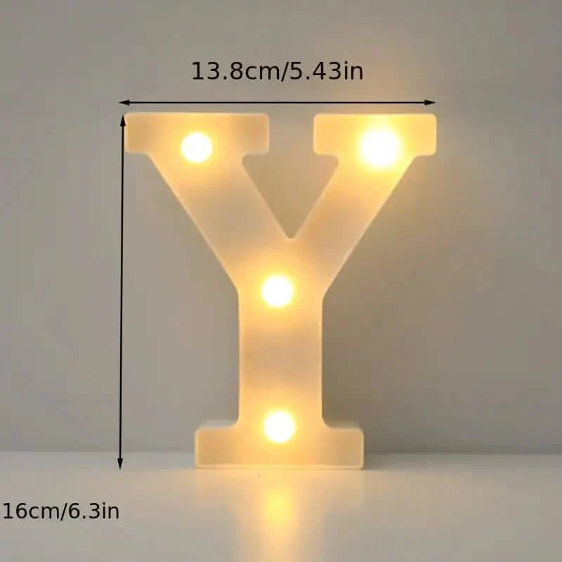 LED Alphabet Light