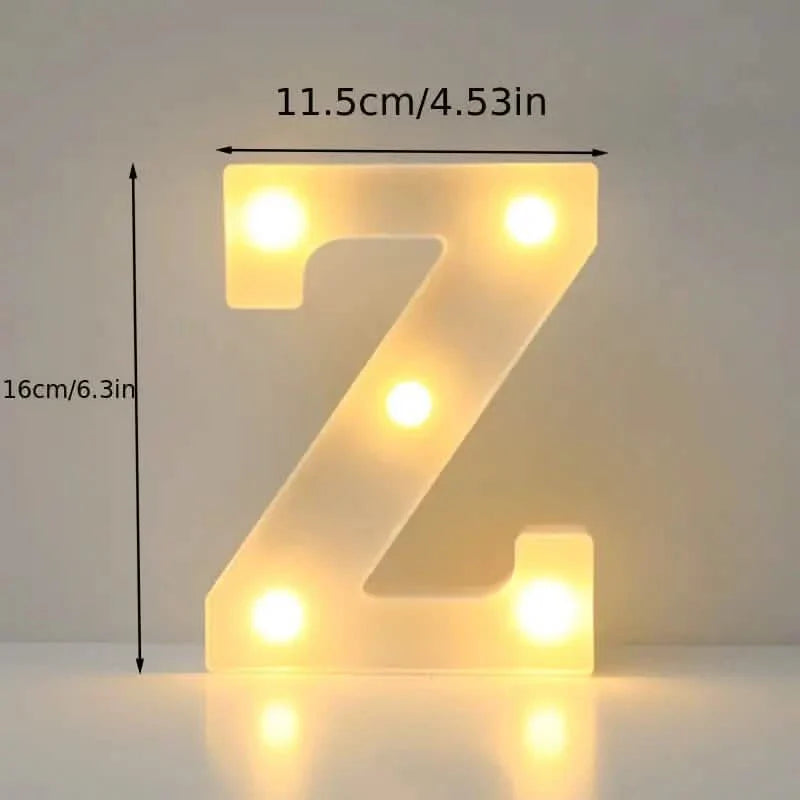 LED Alphabet Light