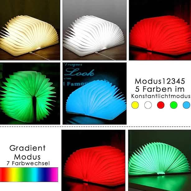 LED Bedside Standing Lamp Book Table Night Lamp
