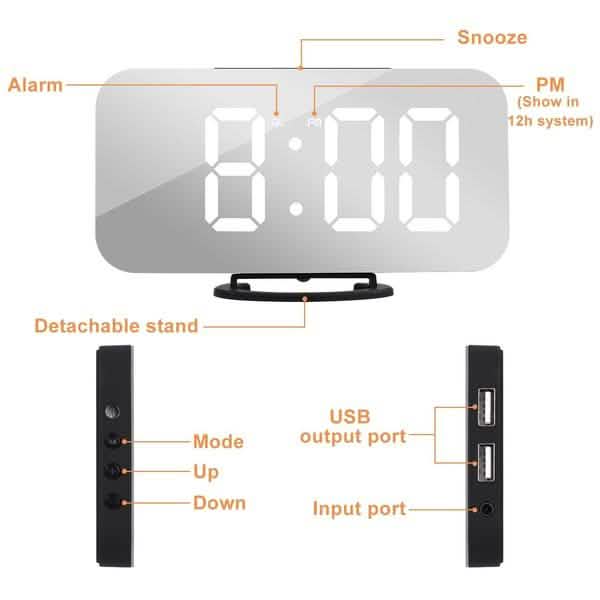 LED Digital Alarm Clock