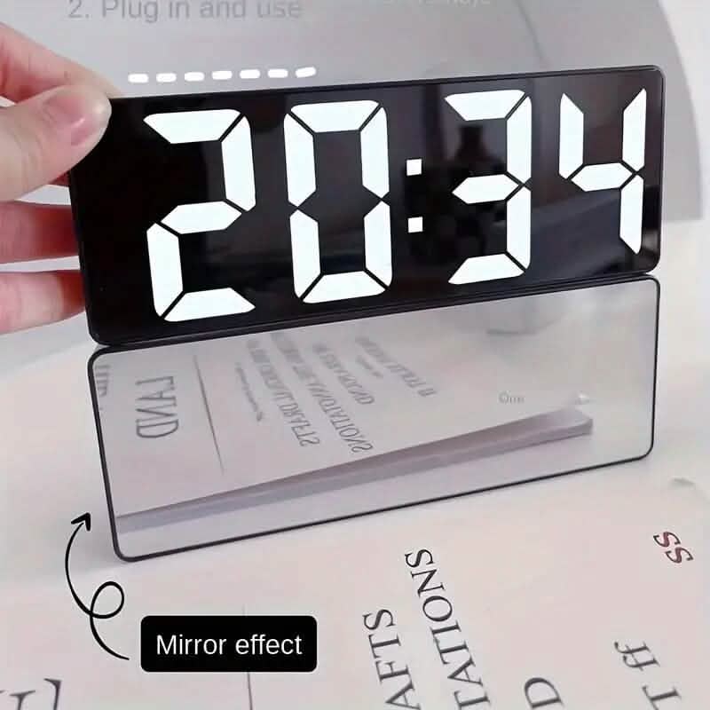 LED Digital Alarm Clock with Dual Alarms, Voice Control and more