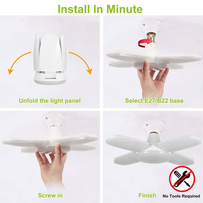 LED Garage Light E27/B22 60W