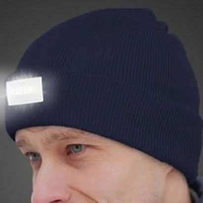 LED Headlamp Beanie for Men and Women