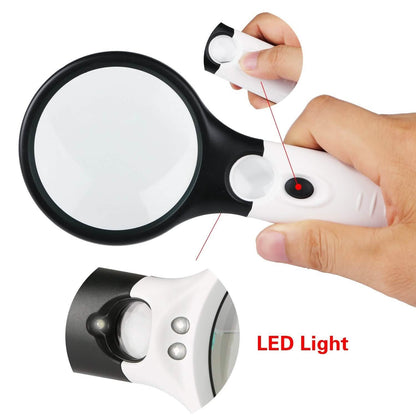LED Illuminated Magnifying Glass
