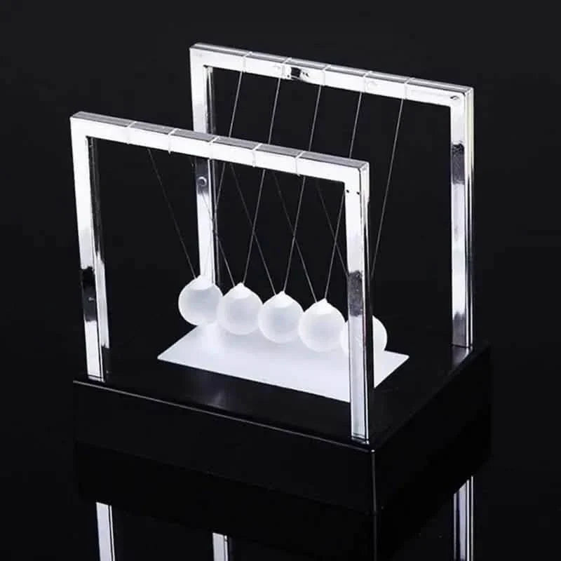 LED Light Up Pendulum Perpetual Fun Science Physics Learning Balance Balls Desk Toys