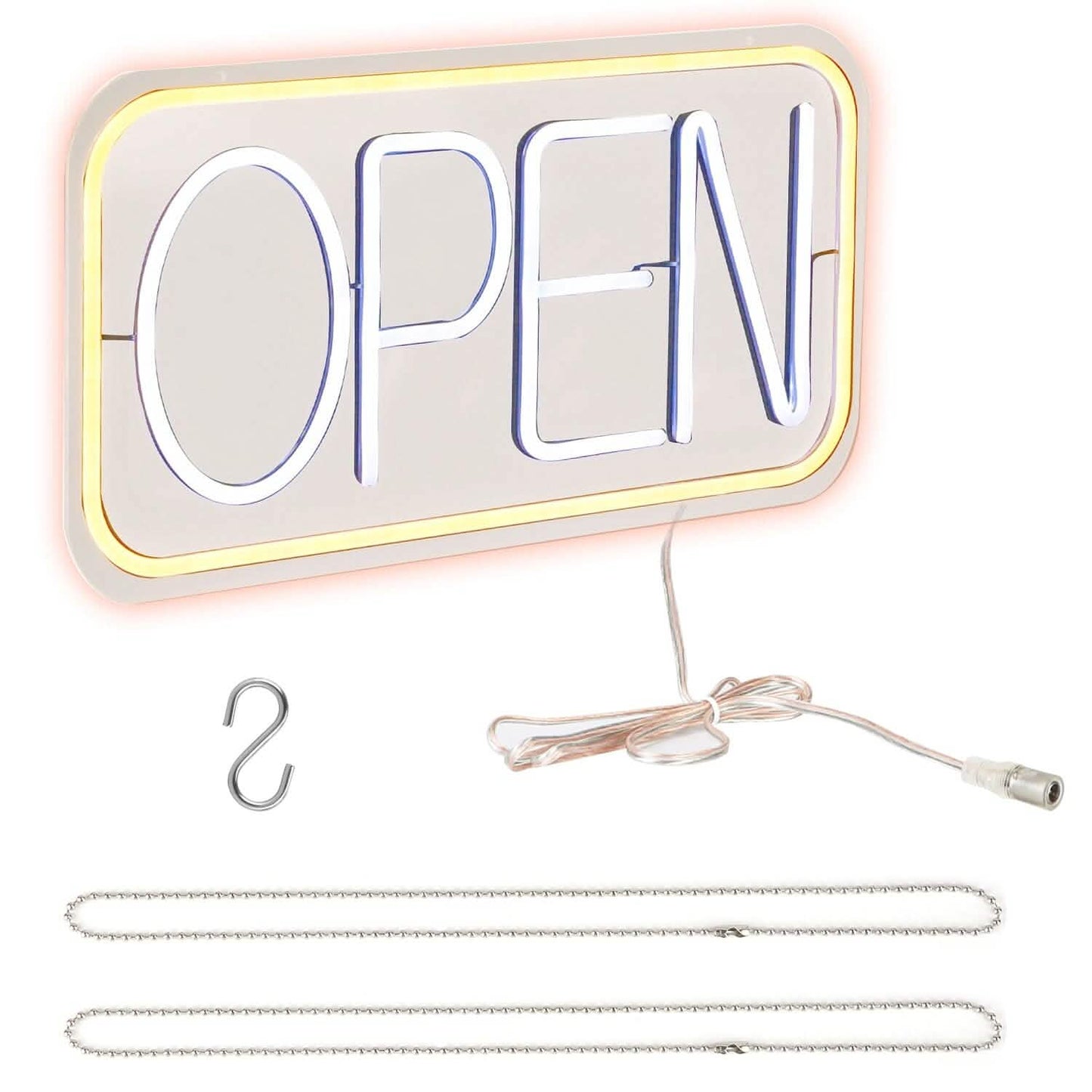LED Open Sign Advertisement Board with 11 Levels Adjustable Brightness