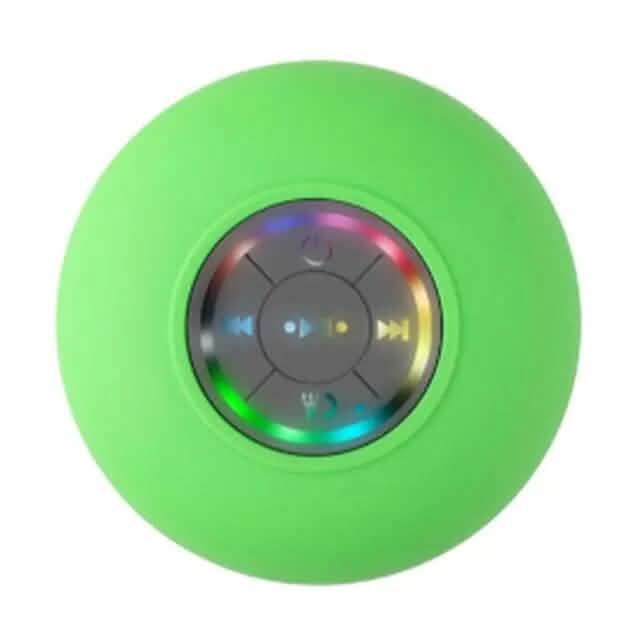 LED Portable Wireless Rechargeable Suction Bathroom Speaker