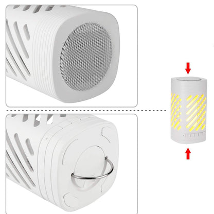 LED Smart Touch Bluetooth Speaker Rechargeable Camping Lamp