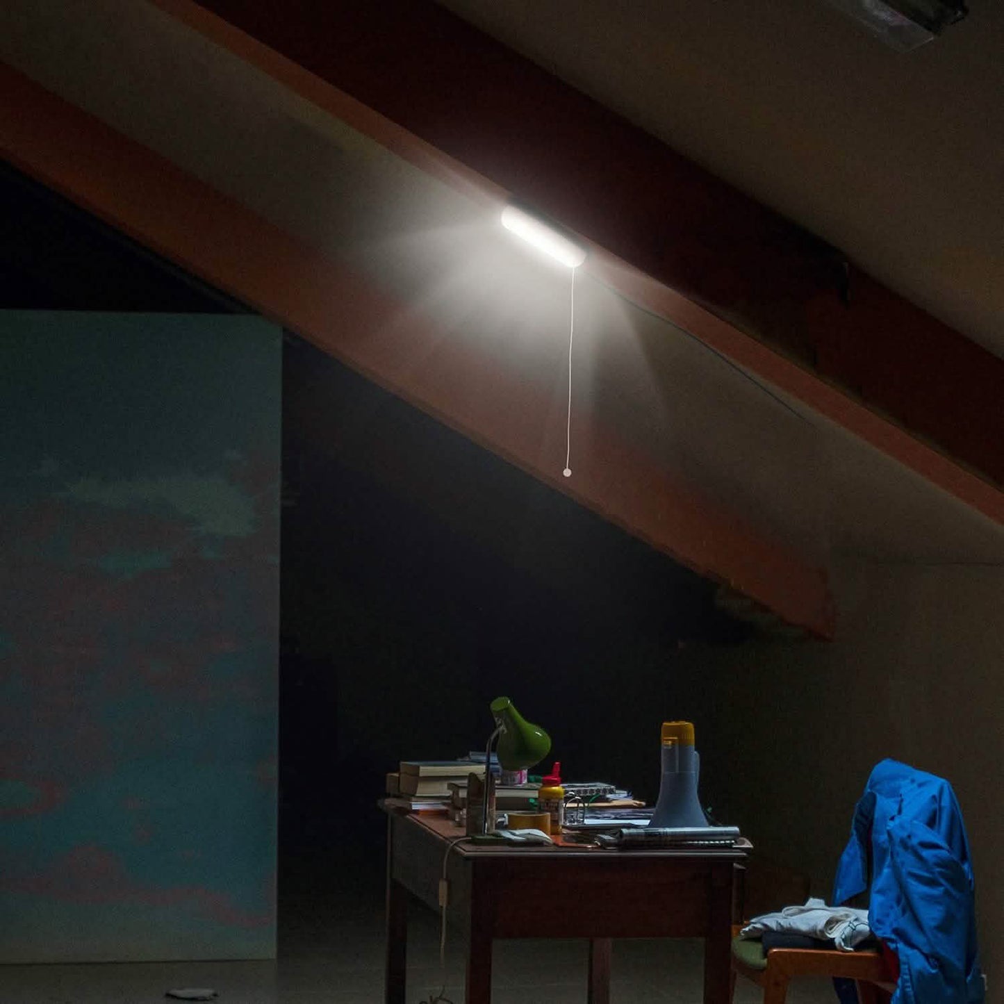 LED Solar Lights Powered Security Light Kit