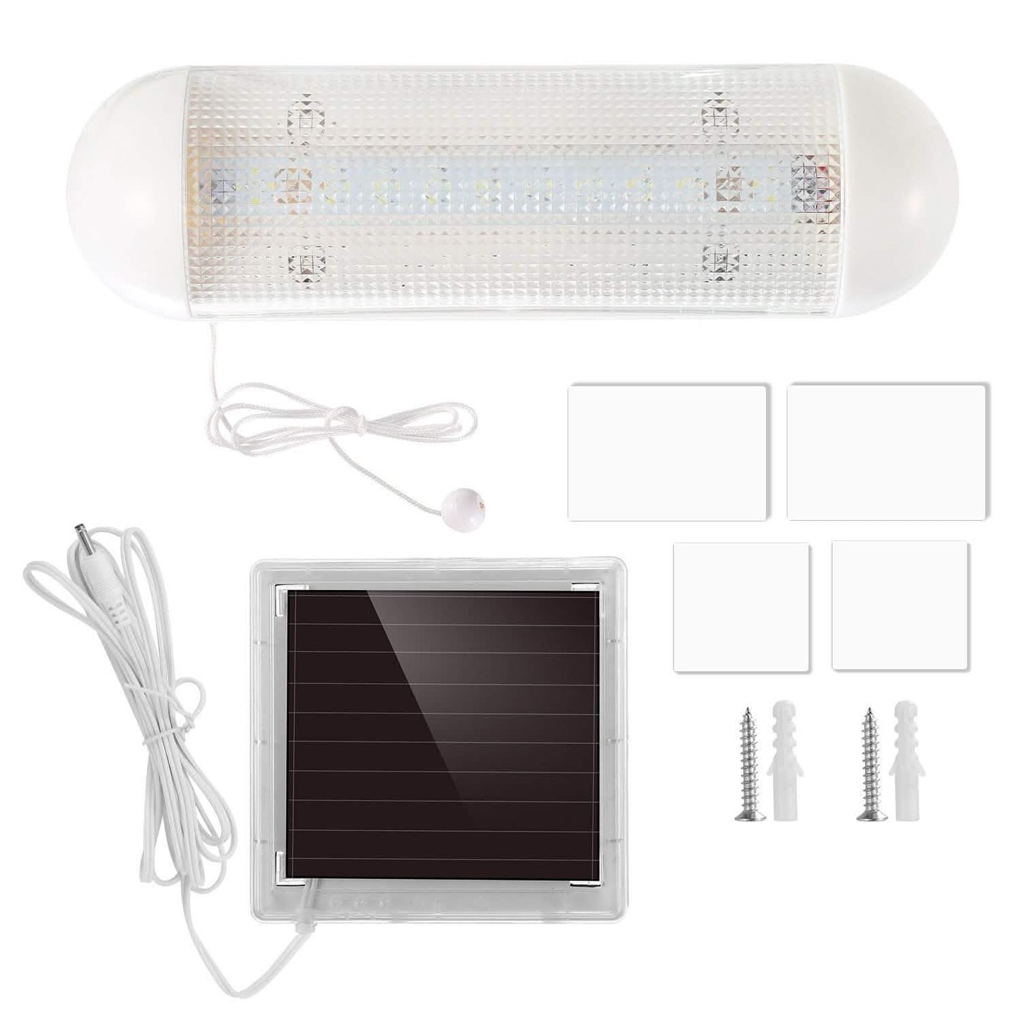 LED Solar Lights Powered Security Light Kit