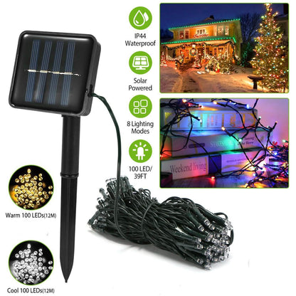 LED Solar Power Fairy String Lights